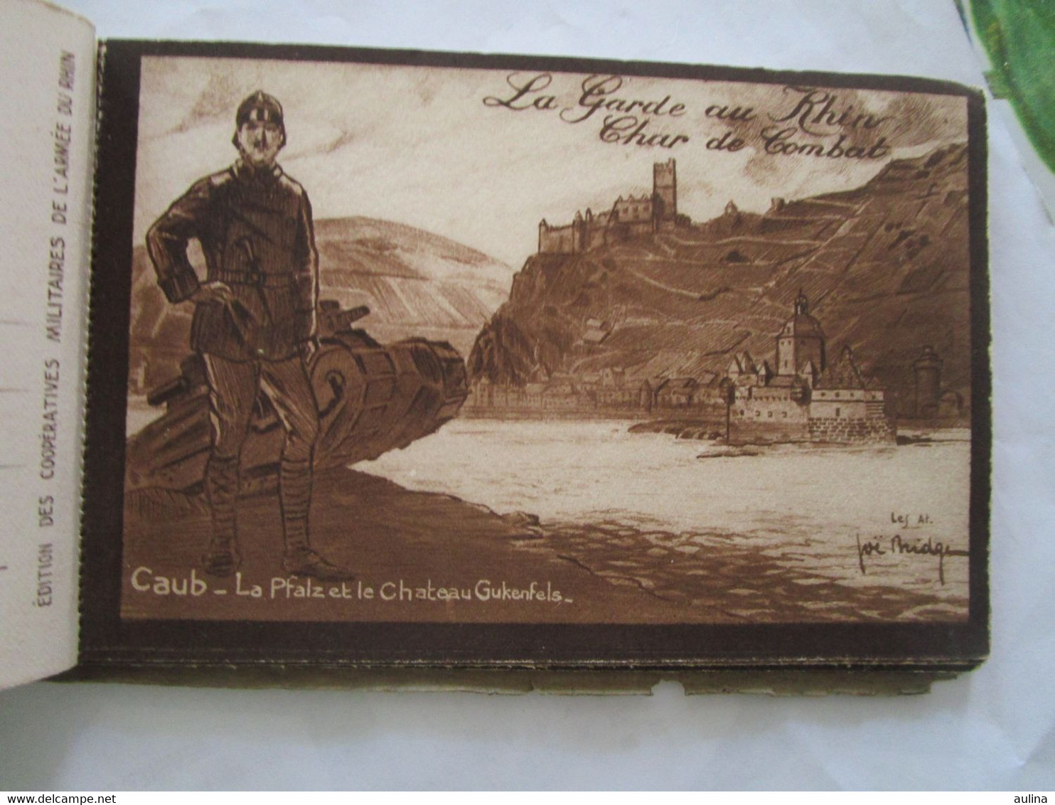 Carnet De 10 Cpa La Garde Du Rhin - Regiments