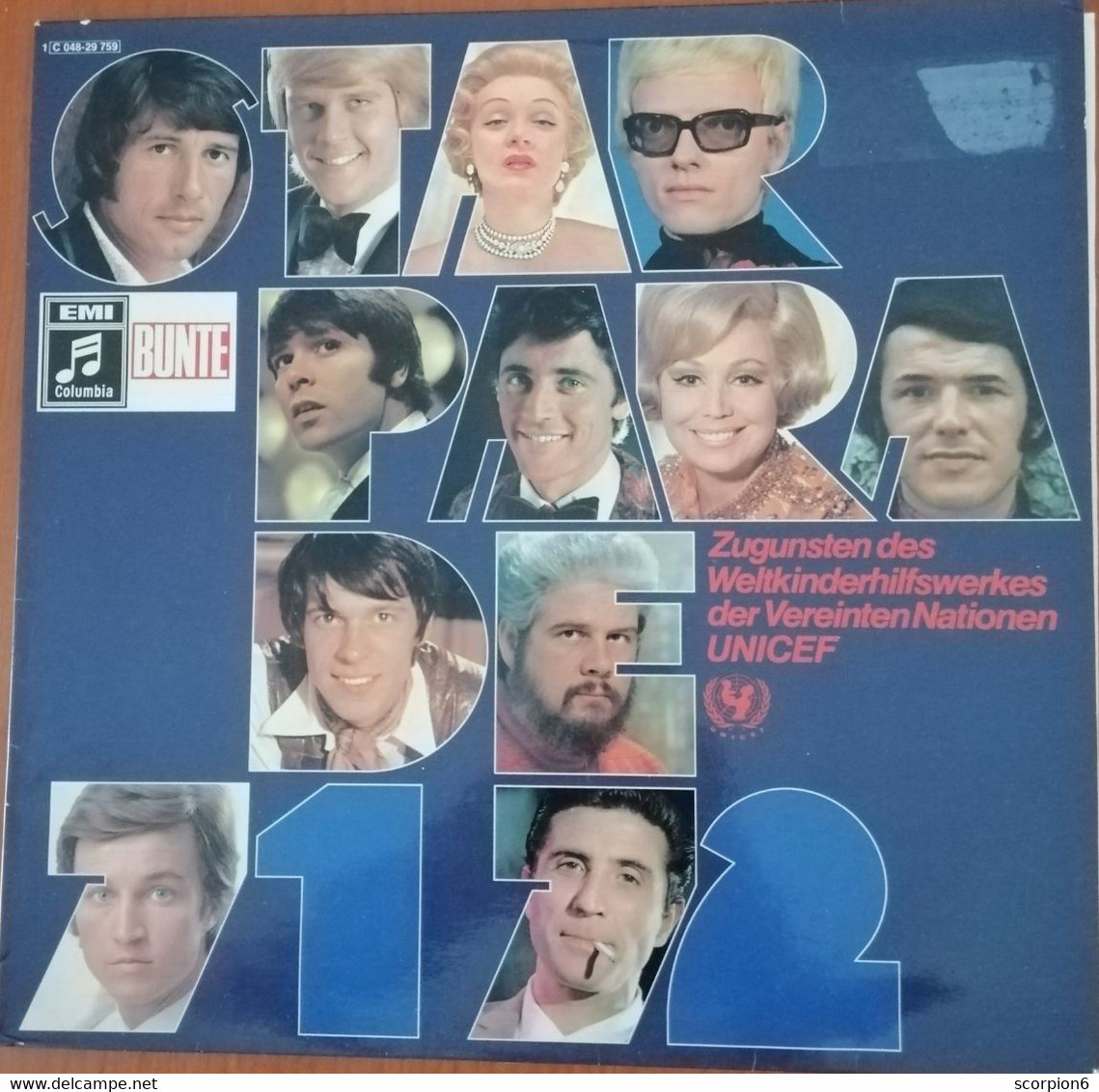 12" LP - Various - Starparade 71/72 - Hit-Compilations