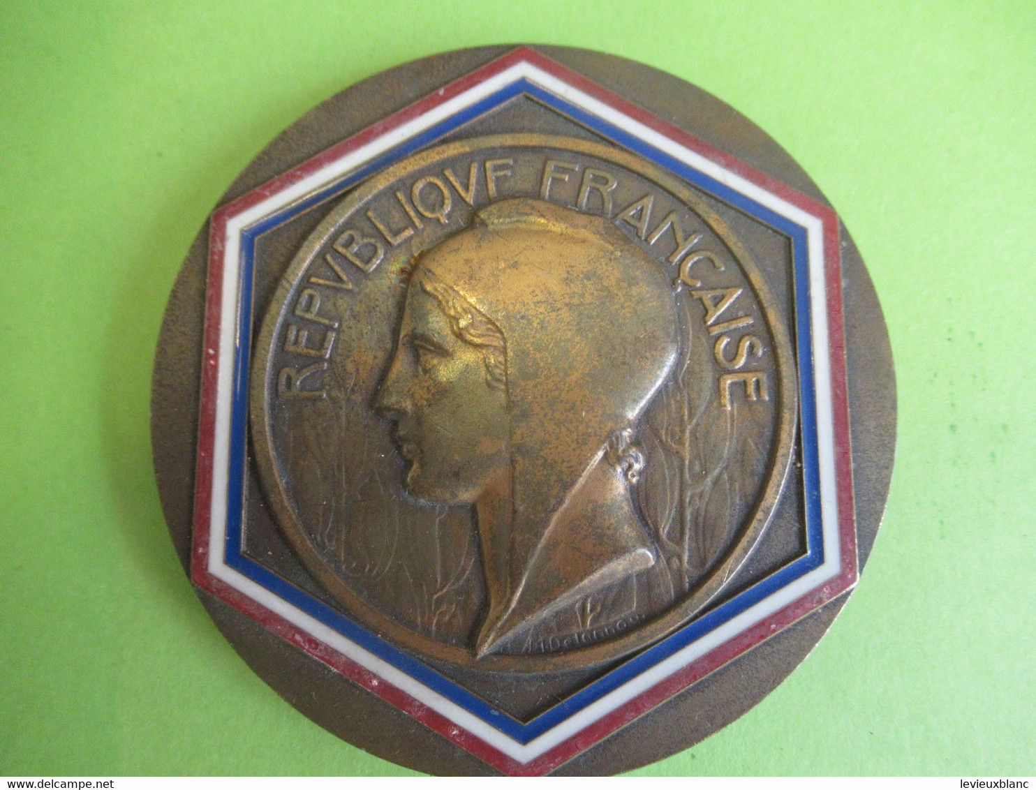 Médaille De Table Ancienne/RF/ Soirée Des Maires De France/Bronze /PARIS 28 Octobre 1987   MED405 - Professionals / Firms