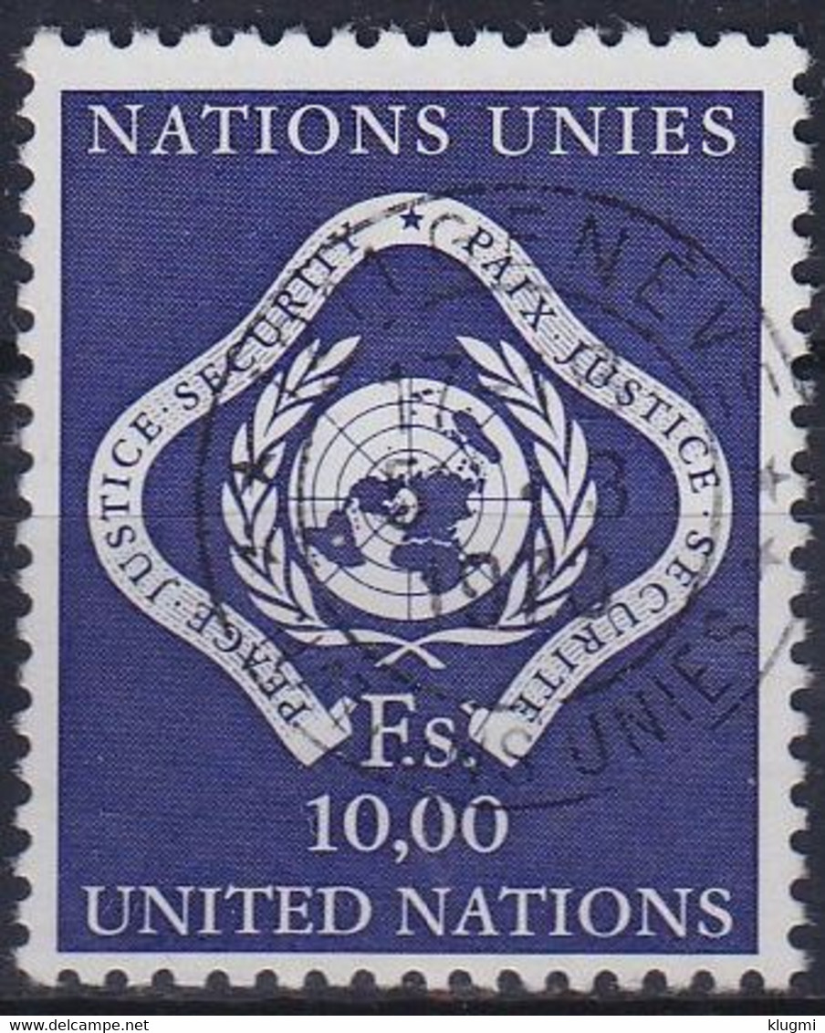 UNO Genf Geneva Genève [1970] MiNr 0010 ( O/used ) - Used Stamps