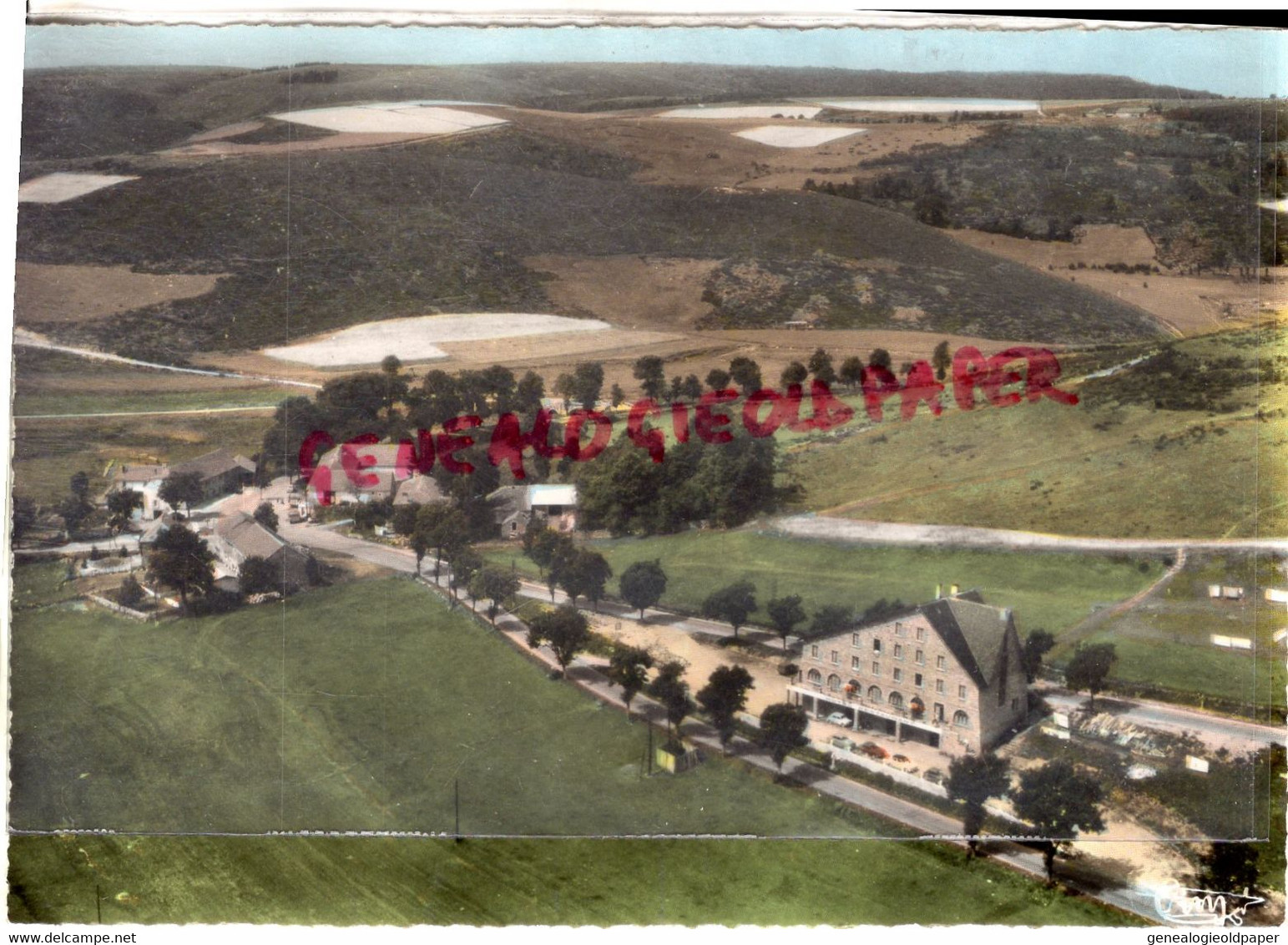 48- CHATEAUNEUF DE RANDON- L' HABITARELLE - VUE AERIENNE  - LOZERE - Chateauneuf De Randon