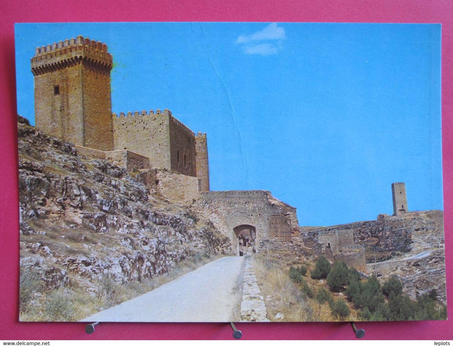 Visuel Très Peu Courant - Espagne - Castillo De Alarcón - Parador Nacional Marqués De Villena - R/verso - Cuenca