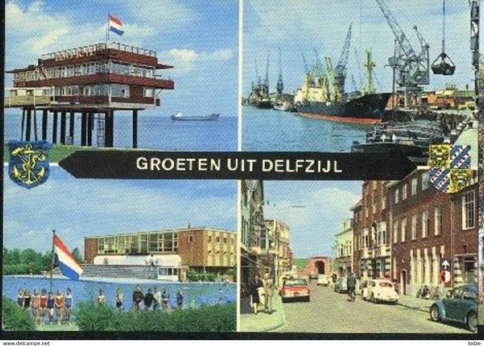 Nederland Holland Pays Bas Delfzijl Haven Met Boten - Delfzijl