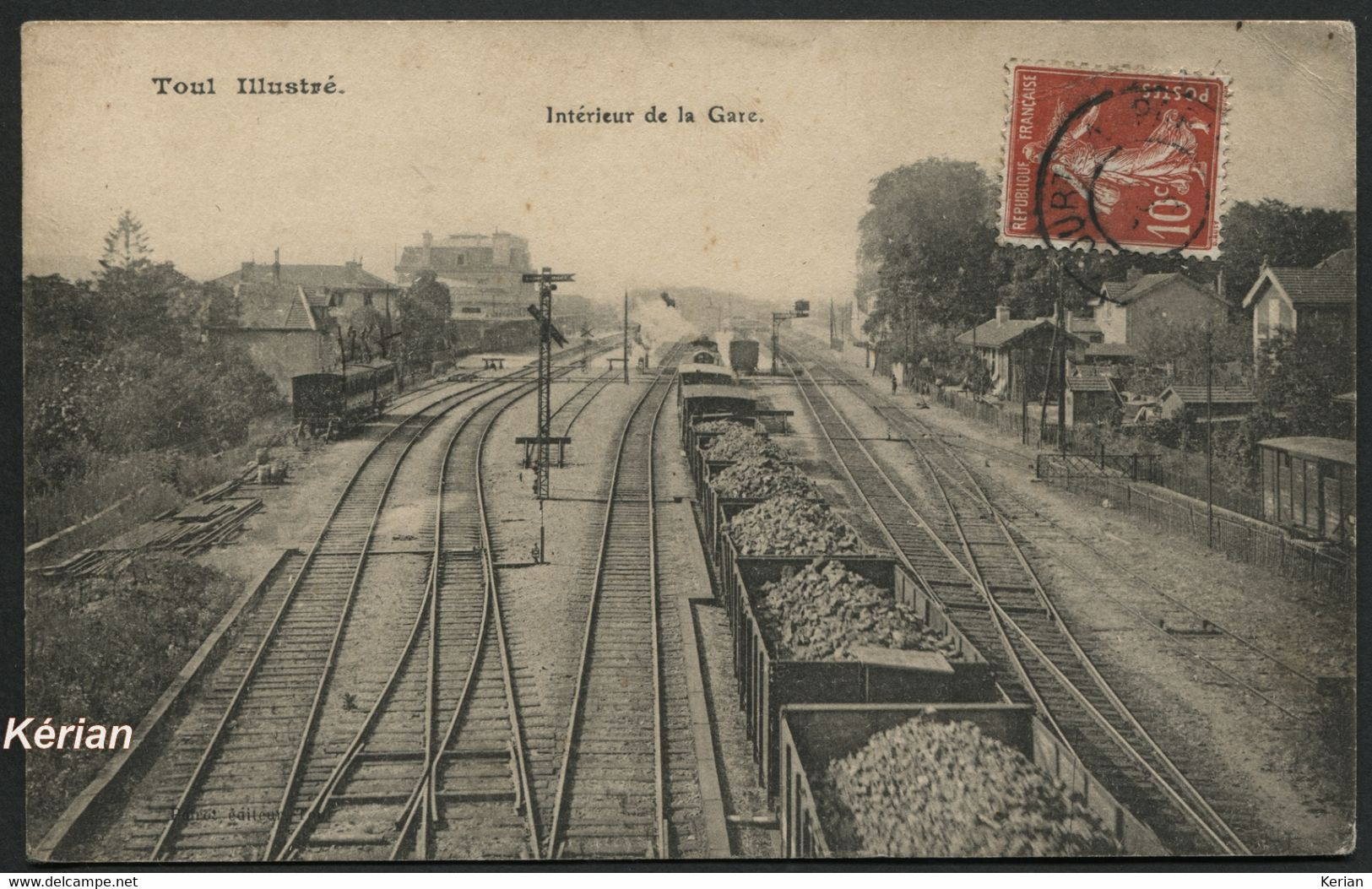 Toul Illustré - Intérieur De La Gare - Voir 2 Scans - Toul