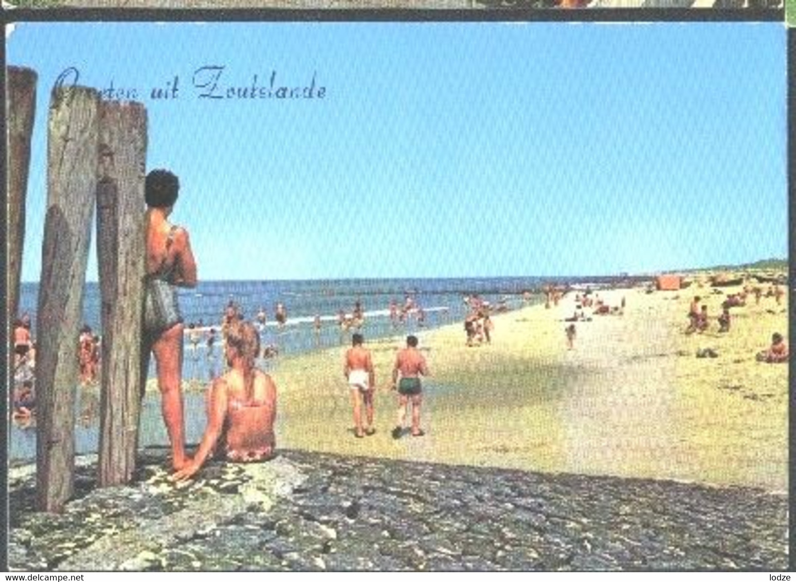 Nederland Holland Pays Bas Zoutelande Op Het Strand - Zoutelande