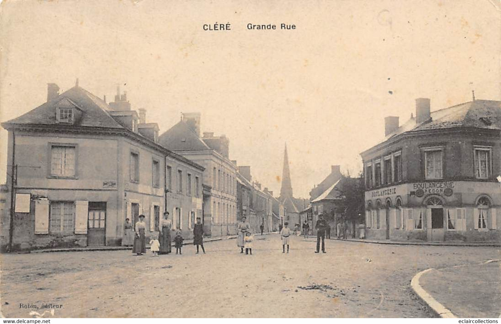 Cléré-les-Pins    37         Grande Rue        (voir Scan) - Cléré-les-Pins