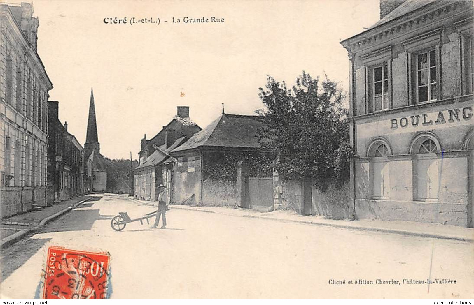 Cléré-les-Pins    37         Grande Rue  - 2  -        (voir Scan) - Cléré-les-Pins