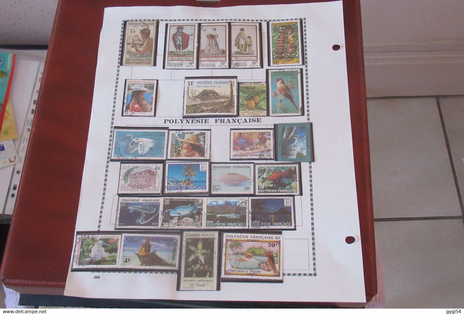 Polynésie Française Lot  De Timbres Oblitérés Et N** - Verzamelingen & Reeksen