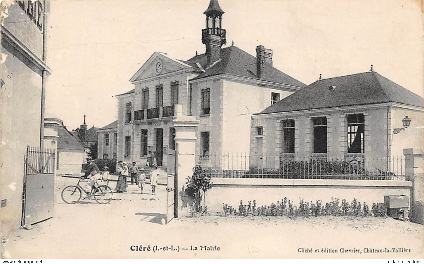 Cléré-les-Pins       37        La Mairie    - 4 -  (voir Scan) - Cléré-les-Pins