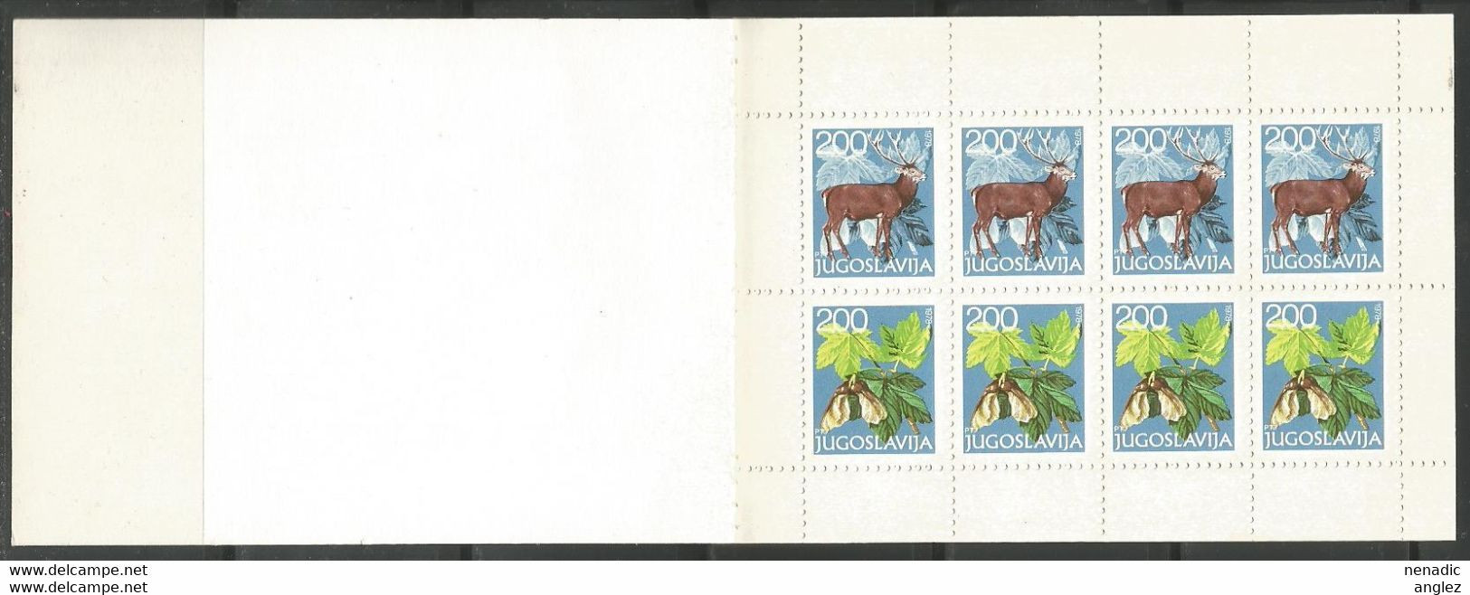 Yugoslavia - 1978 Flora & Fauna Booklet MNH - Postzegelboekjes