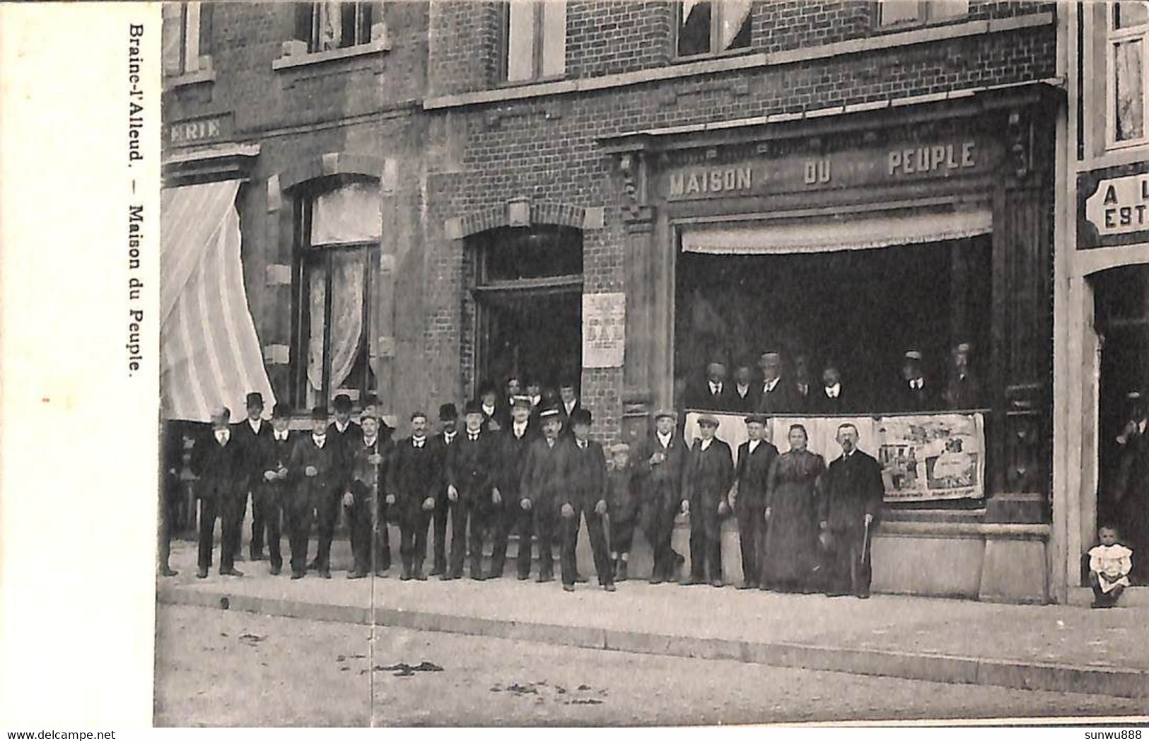 Braine L'Alleud - Maison Du Peuple (animée) - Eigenbrakel