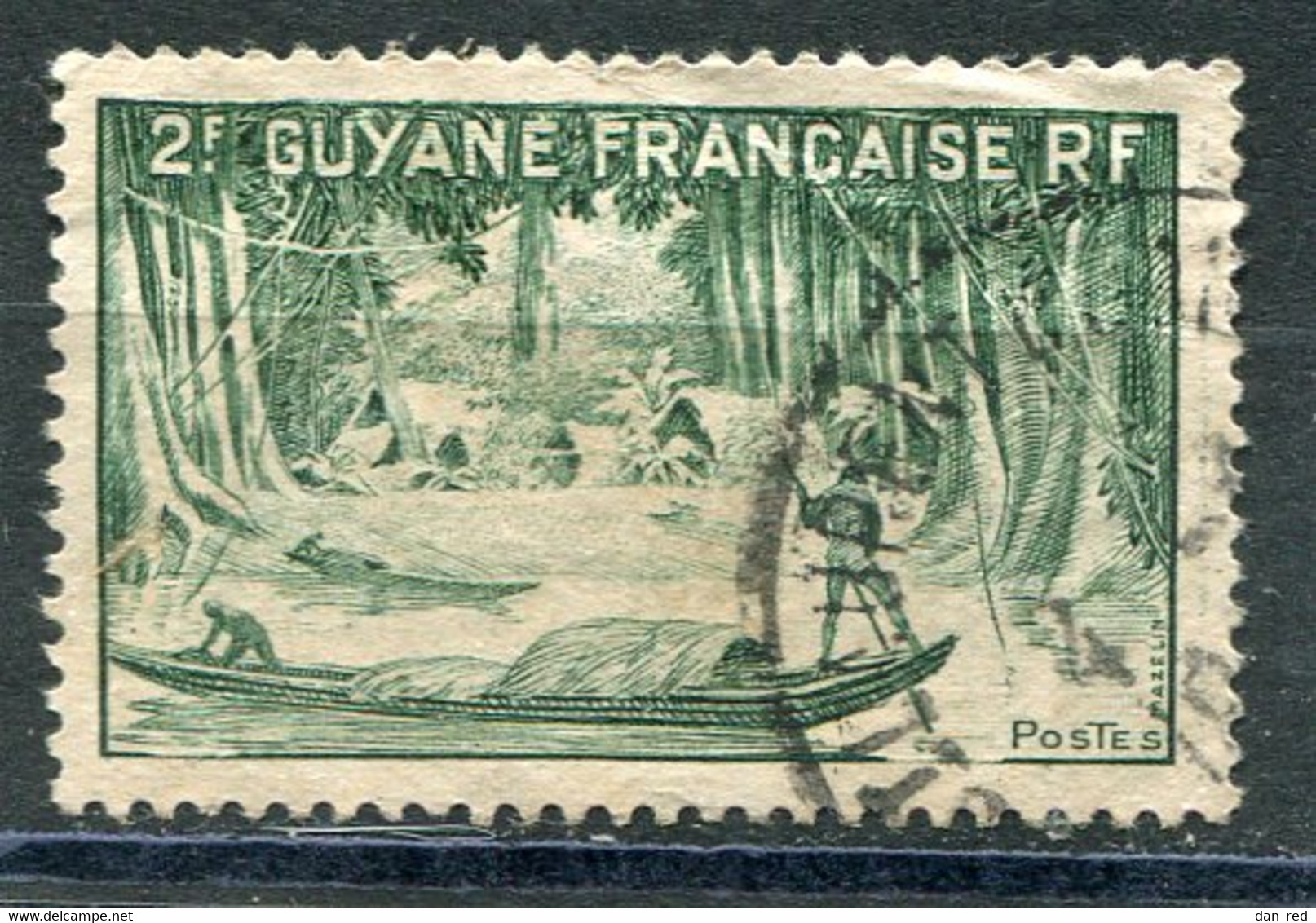 GUYANE  FRANCAISE   N°  207  (Y&T)  (Oblitéré) - Used Stamps