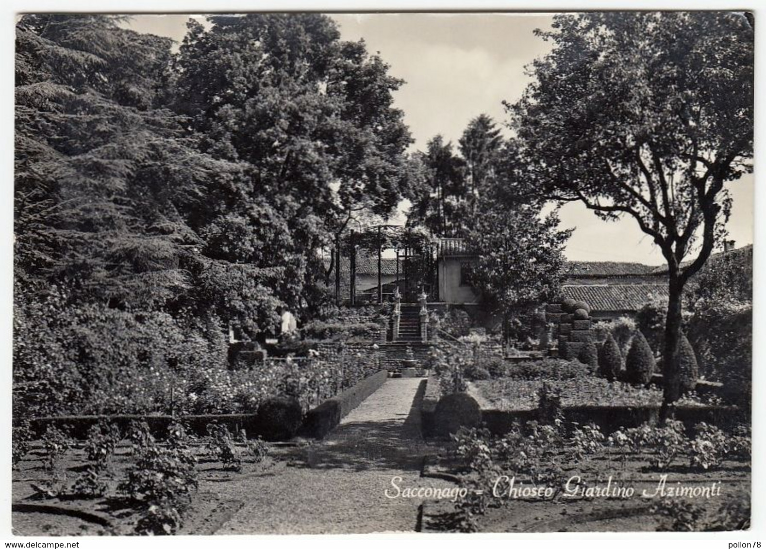 SACCONAGO - CHIOSCO GIARDINO AZIMONTI - BUSTO ARSIZIO - 1967 - Busto Arsizio