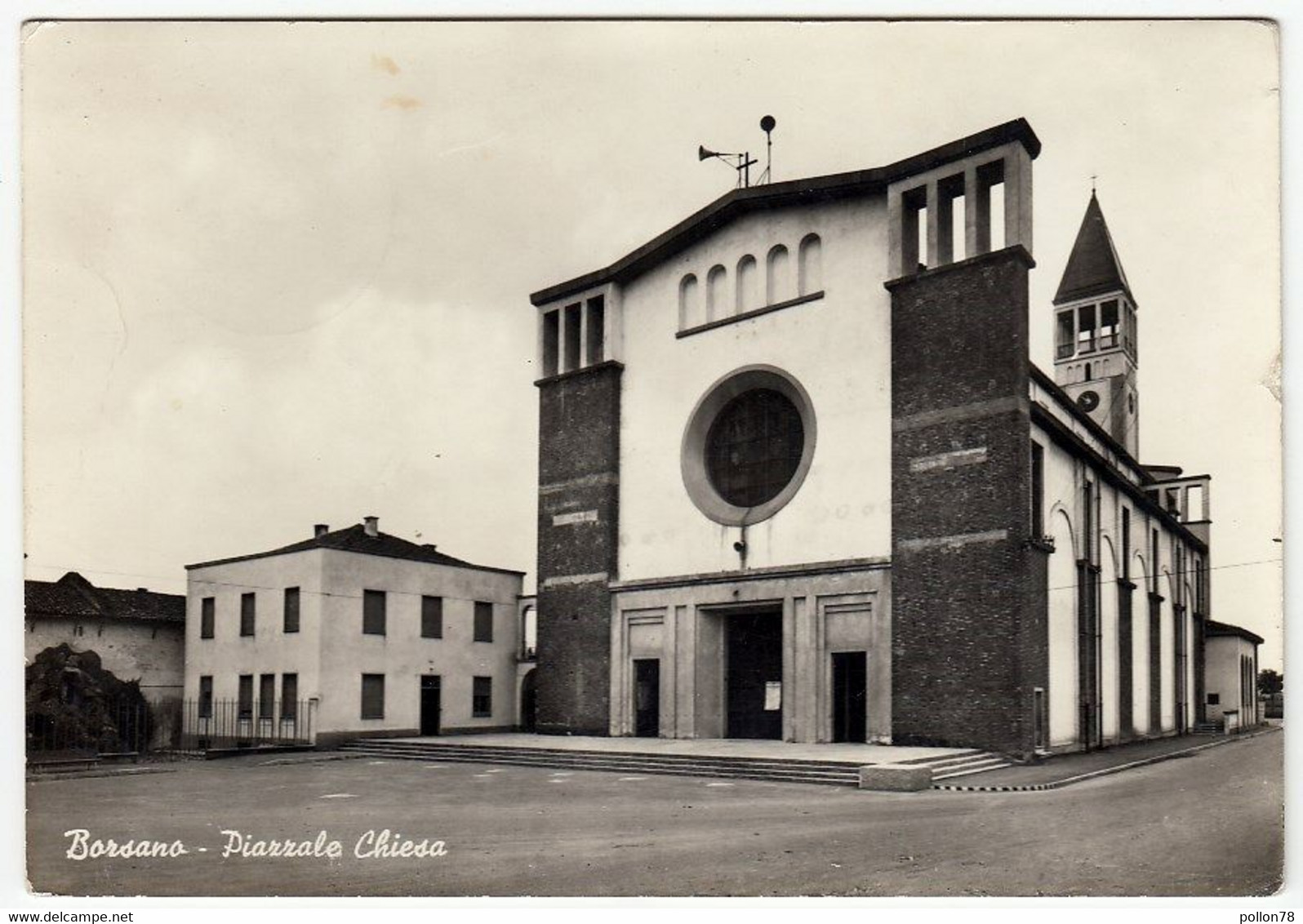 BORSANO - PIAZZALE CHIESA - BUSTO ARSIZIO - Busto Arsizio