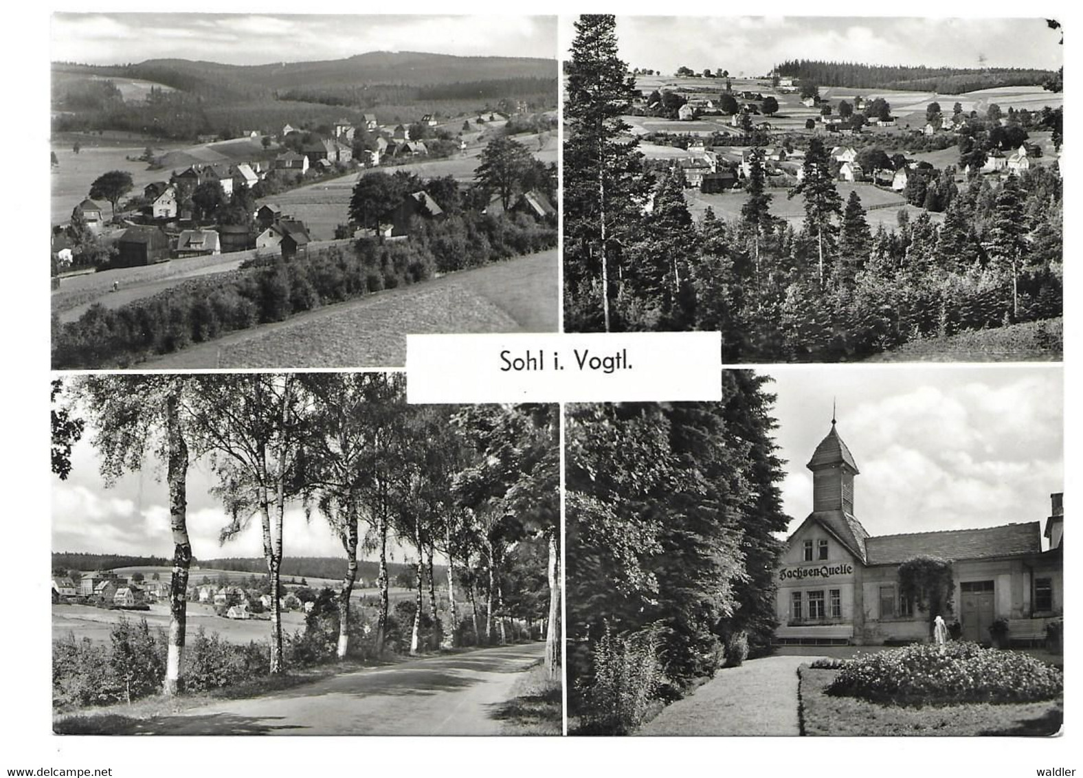 9931  SOHL / VOGTL. - MEHRBILD  1964 - Vogtland