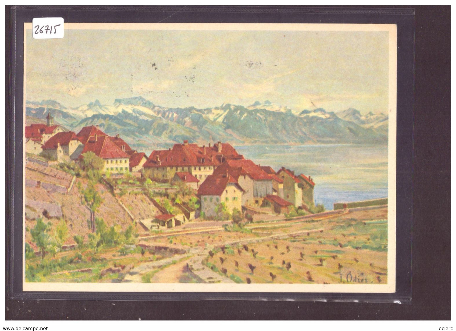 FORMAT 10x15cm - DISTRICT DE LAVAUX - RIVAZ - TB - Rivaz