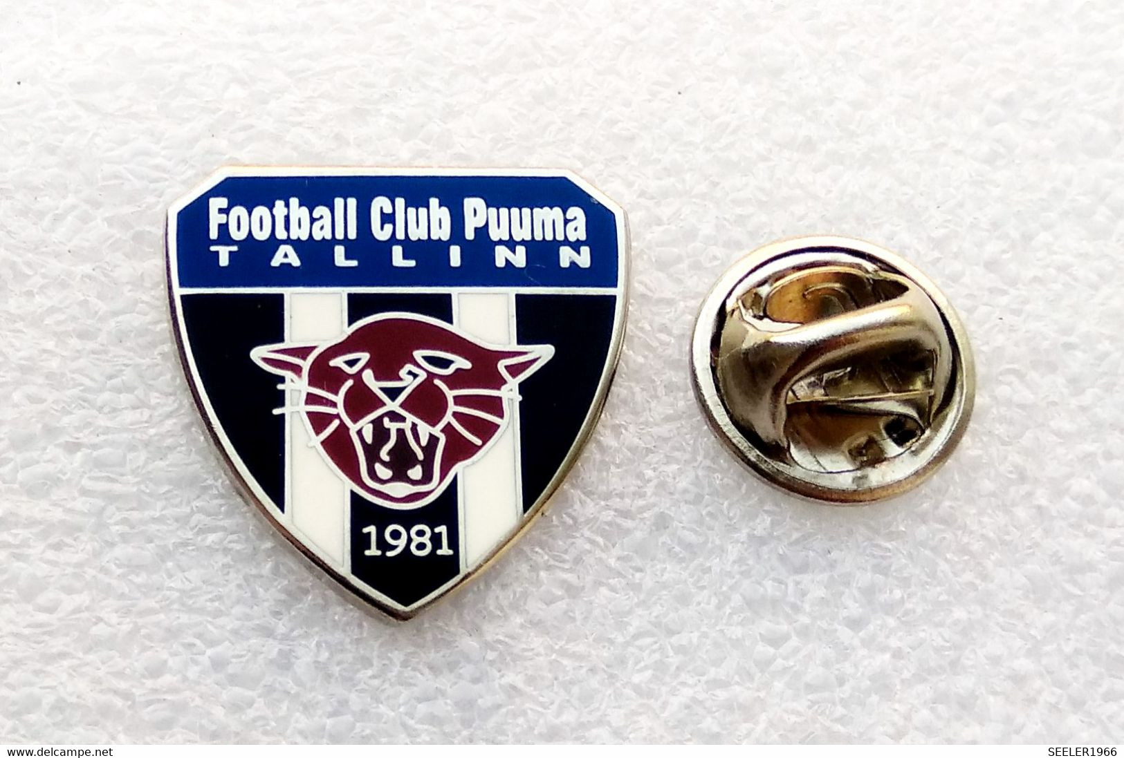 Football/soccer - Pin/badge - Quality    -  Tallinna FC PUUMA  -   ESTONIA. - Fussball