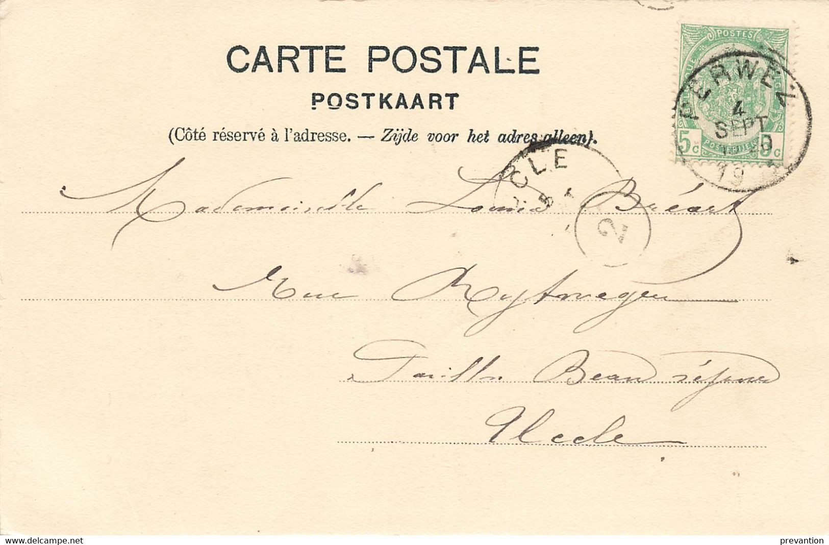 PERWEZ (Brabant) - La Poste - Carte Animée Et Circulé - Perwez