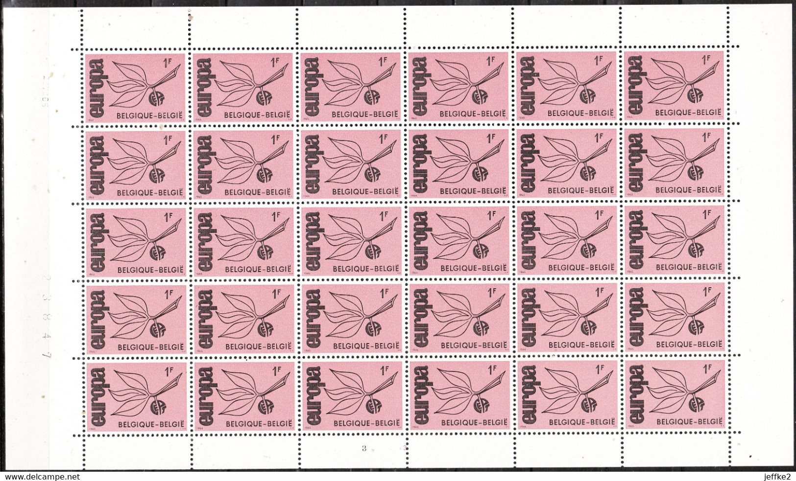 1342**  Europa - Feuille Complète - Planche 3 - MNH** - LOOK!!!! - 1961-1970