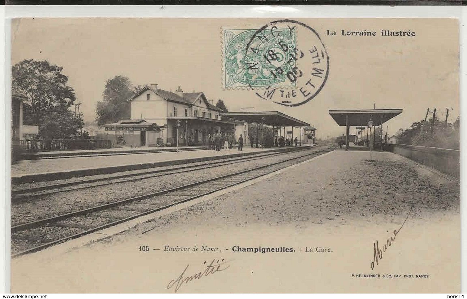 54-20879 -    CHAMPIGNEULLES  ,  NANCY   -  LA GARE - Other & Unclassified