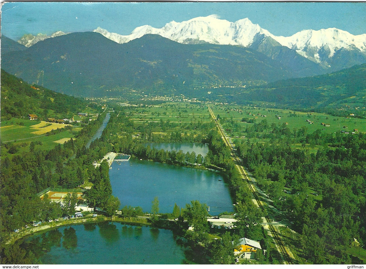 SALLANCHES LE MIROIR DU MONT BLANC LES LACS DE LA CAVETTAZ MONT BLANC PLAGE - Sallanches