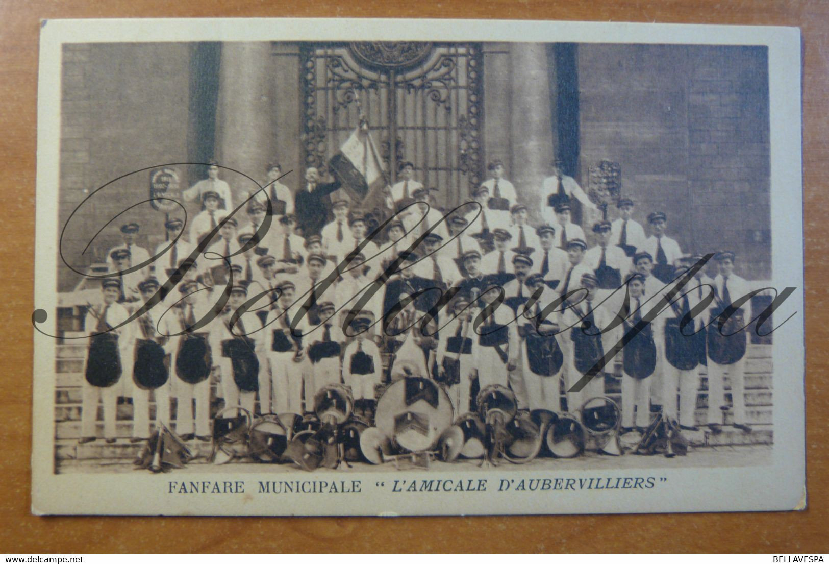 Aubervilliers Fanfare Municipale. Amicale Des Trompettes, Cors,Clairons, Pistons Et Tambours. D93 - Musique Et Musiciens