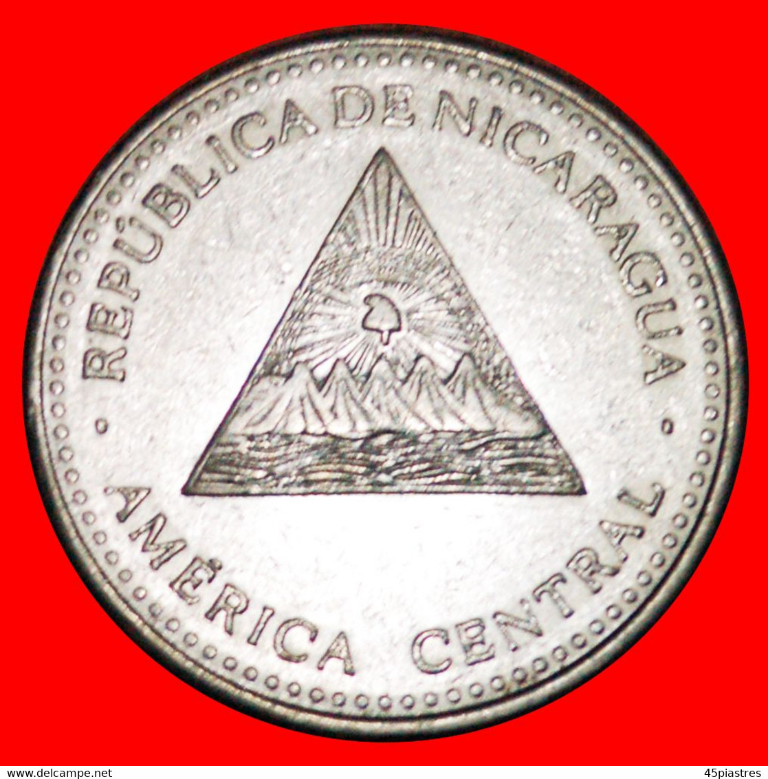 * RAINBOW (2002-2014): NICARAGUA ★ 1 CORDOBA 2007 MINT LUSTRE! LOW START ★ NO RESERVE! - Nicaragua