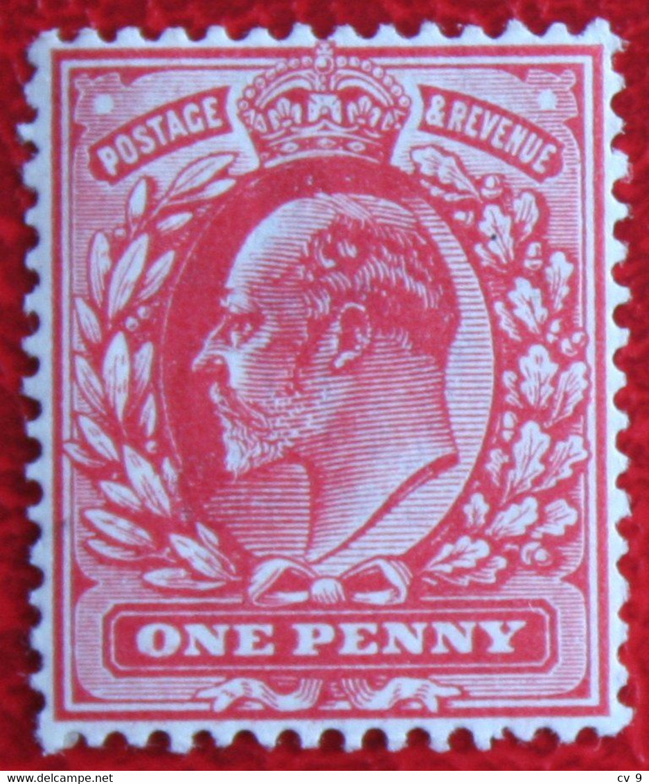 1 D One Penny King Edward VII (Mi 104 A) 1902 Ongebruikt MH ENGLAND GRANDE-BRETAGNE GB GREAT BRITAIN - Ongebruikt