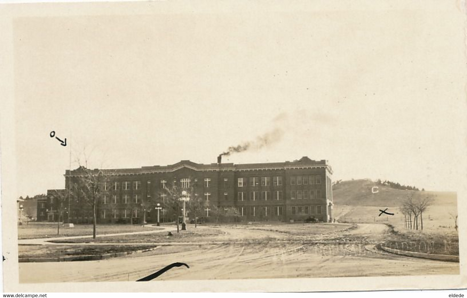 Chadron Real Photo State Normal School - Sonstige & Ohne Zuordnung