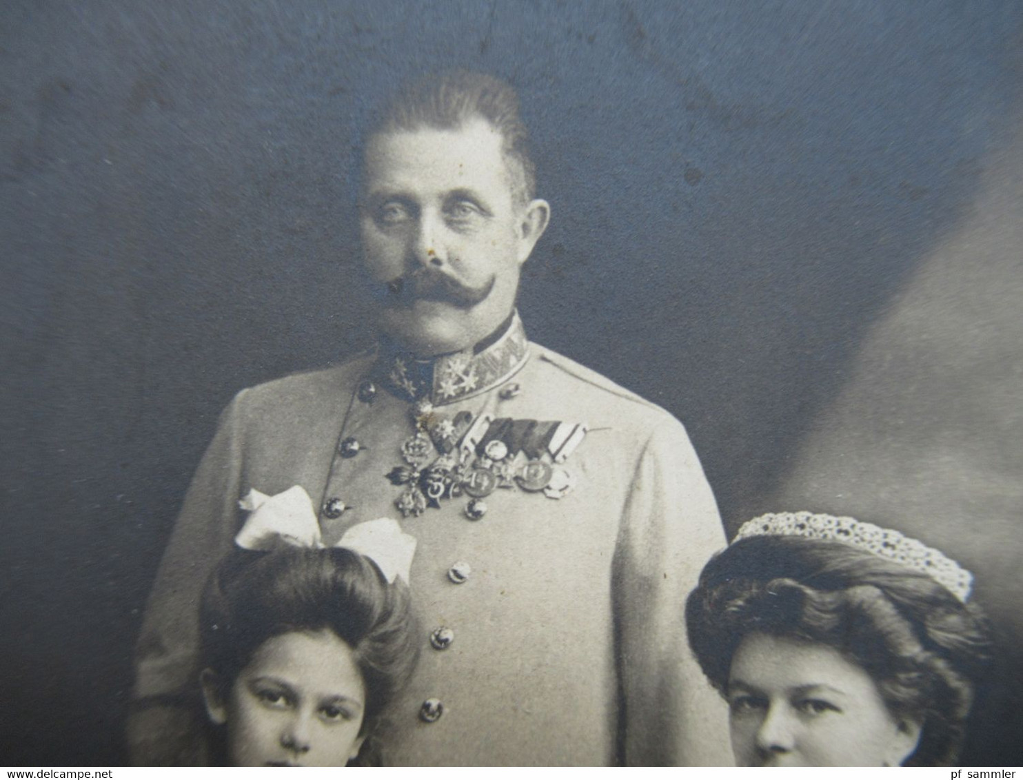 Foto AK Um 1910 Österreich Franz Ferdinand Mit Frau Und Kindern Fotograf Adele Förster Wien Ungelaufen! - Königshäuser