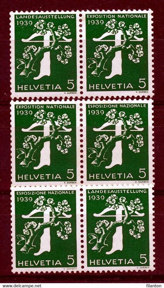 HELVETIA - Mi Nr W7+W9+W11 - Zusammendrucke Aus Rollenmarke - MH* - Coil Stamps