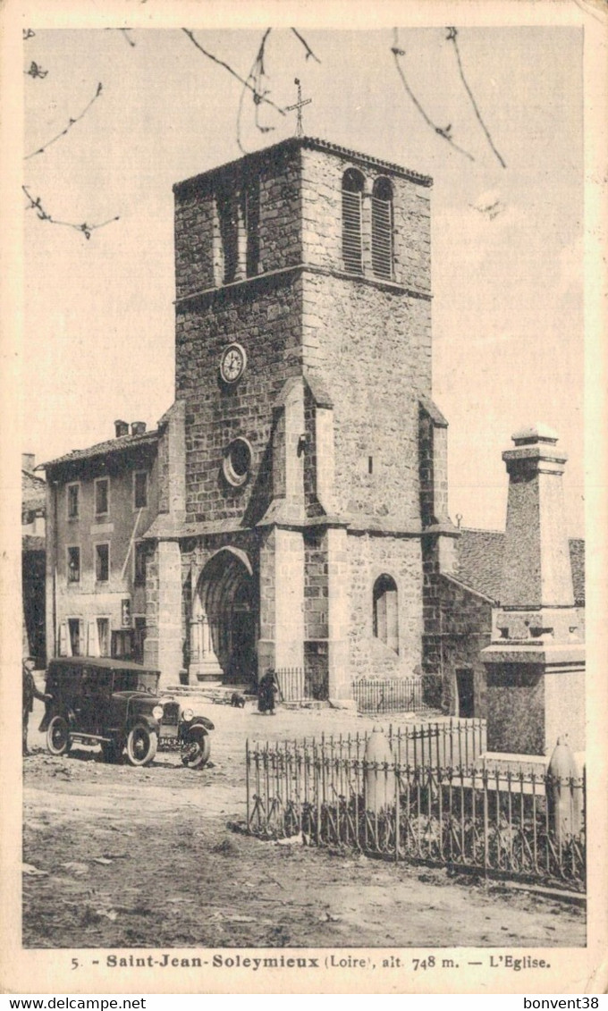 H0409 - Saint Jean Soleymieux - D42 - L'Eglise - Saint Jean Soleymieux