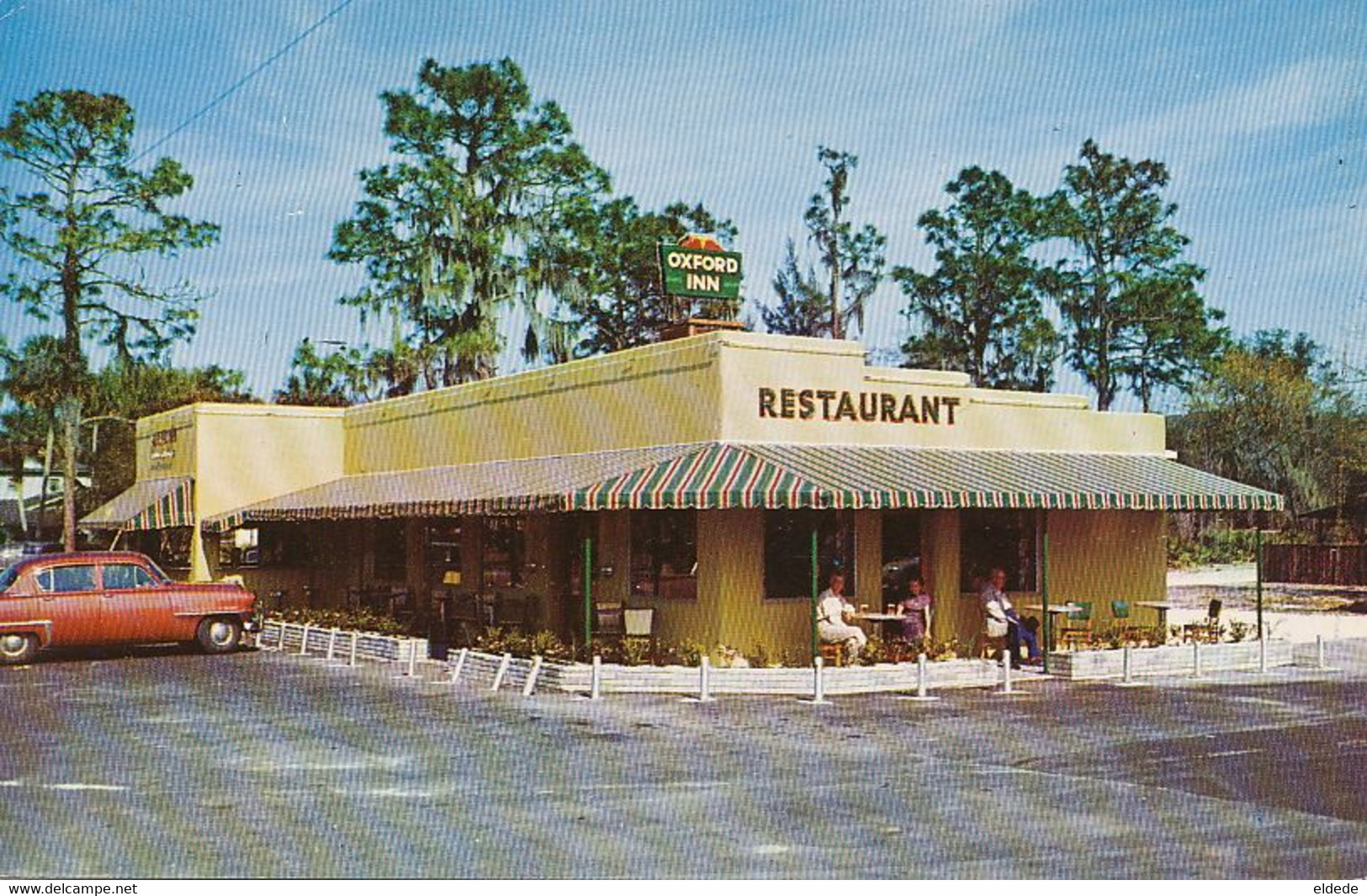 RP Motel Restaurant  Oxford Inn American Car - Silver Springs