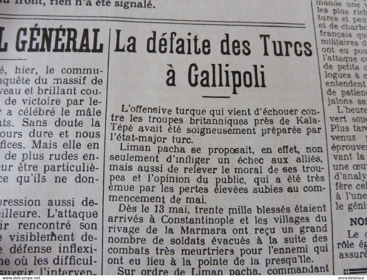 26 Mai 1915 LE PETIT PARISIEN :Bataille De Lorette; Premières Journées De La Guerre Entre L'Italie Et L'Autriche; Etc - Le Petit Parisien