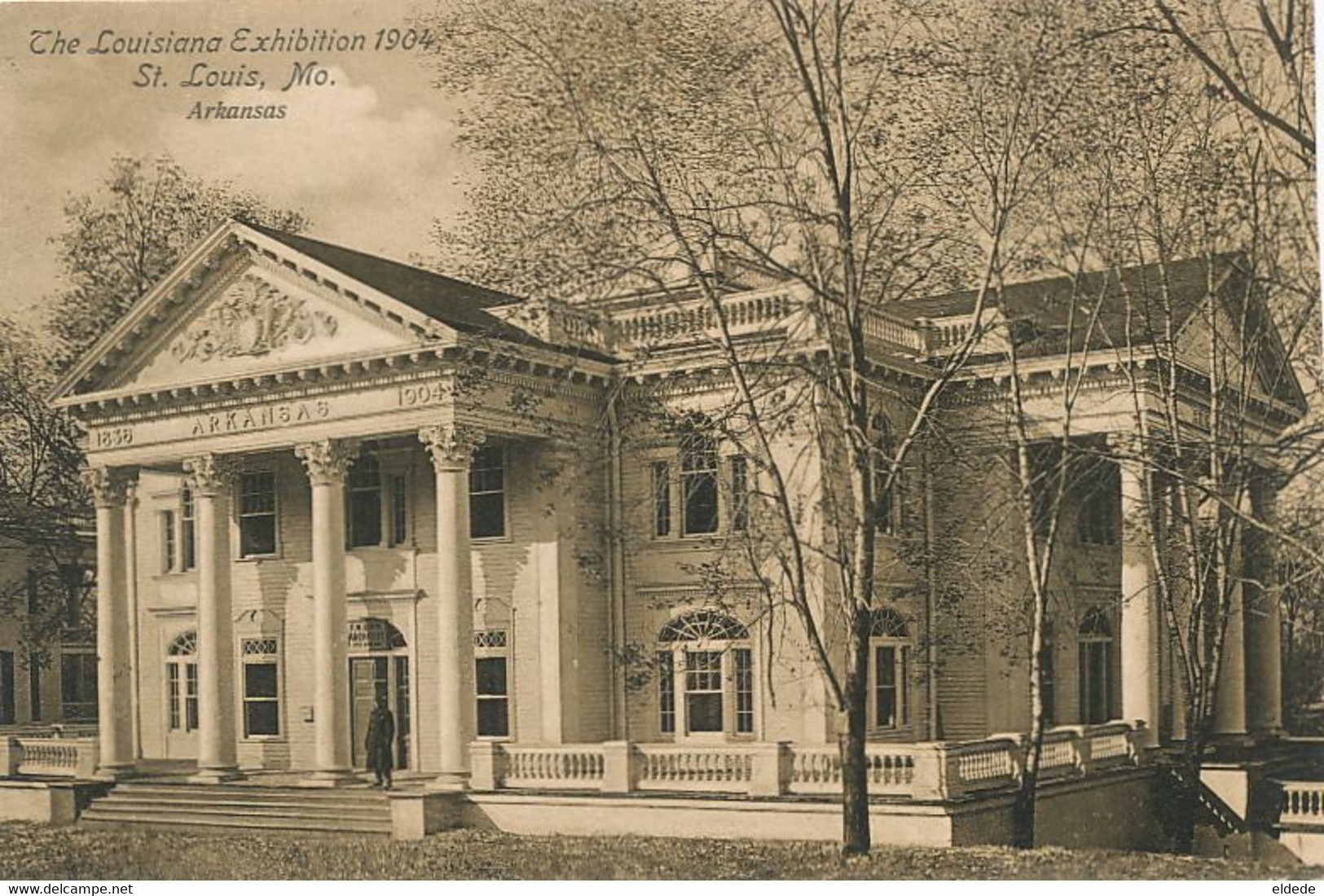 Arkansas Pavilion At The Louisiana Exhibition 1904 St Louis Missouri - Altri & Non Classificati