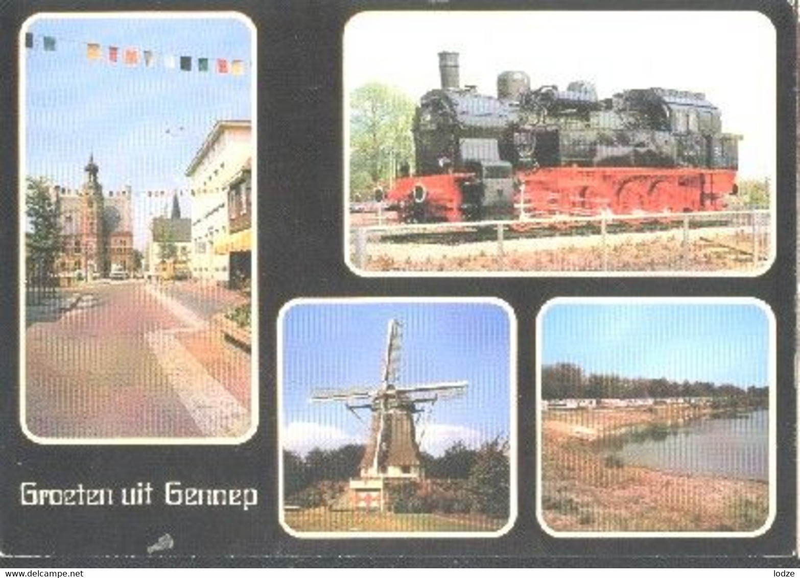 Nederland Holland Pays Bas Gennep Met Oa Locomotief - Gennep