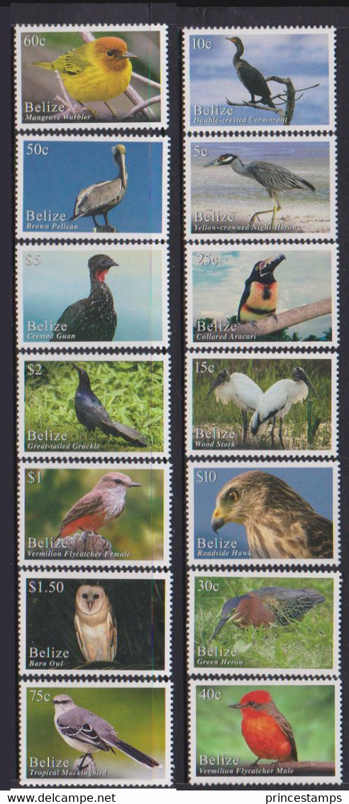 Belize (2021) - Set -   /   Birds - Aves - Oiseaux - Vogel - Eagles - Aigles & Rapaces Diurnes