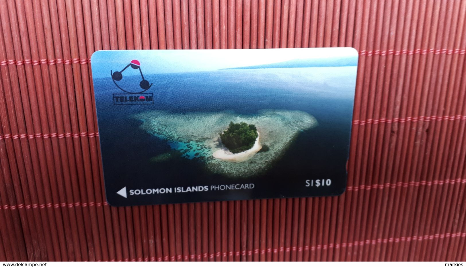 Phonecard Solomon Island (mint,New) Number 01SCI Rare - Islas Salomon