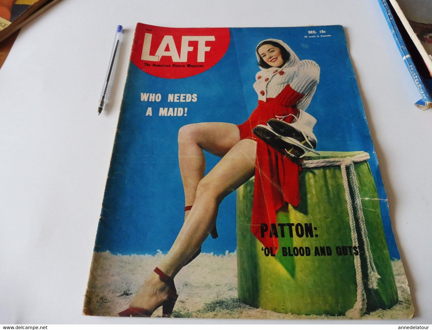 LAFF  :  Who Needs A Maid ! ; PATTON 'OL' Blood And Outs ; And So .... - 1900-1949