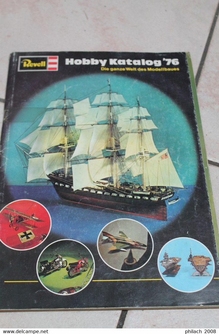 Catalogue REVELL De 1976 - Alemania