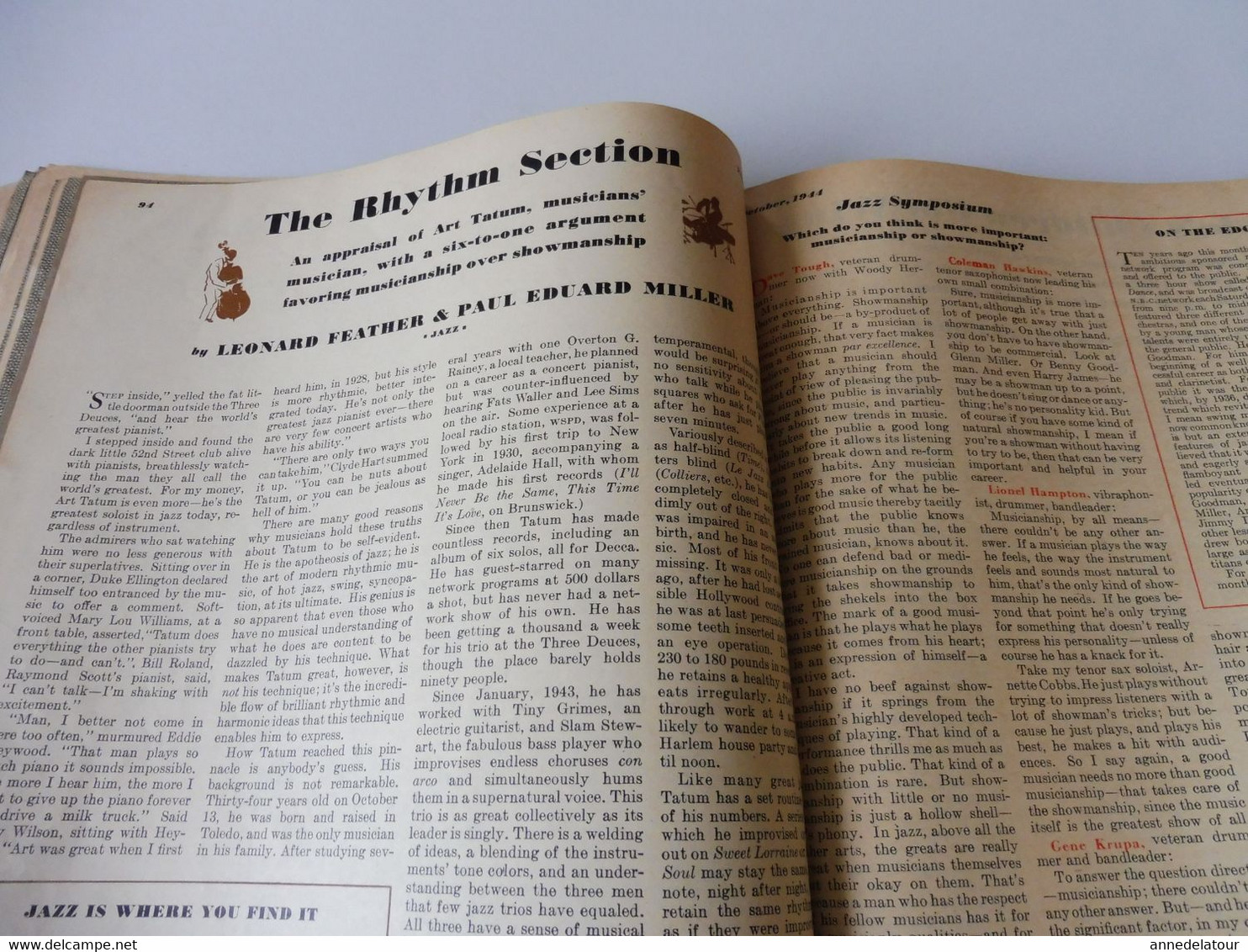 1944  ESQUIRE : The magazine for men (Fiction-Sports-Humor -Clothes -Art-Cartoons