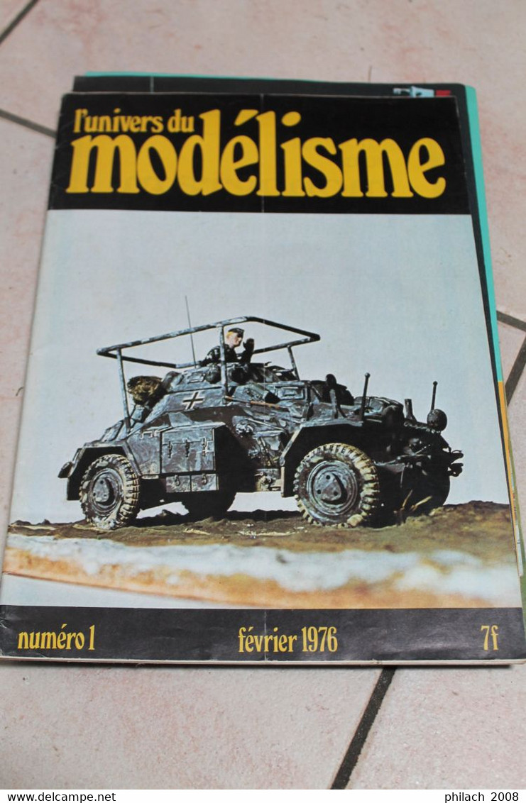 Revue L'univers Du Modélisme De Février 1976 Numéro 1 - Frankrijk