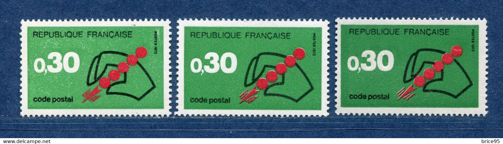 ⭐ France - Variété - YT N° 1719 - Couleurs - Pétouille - Neuf Sans Charnière - 1972 ⭐ - Neufs