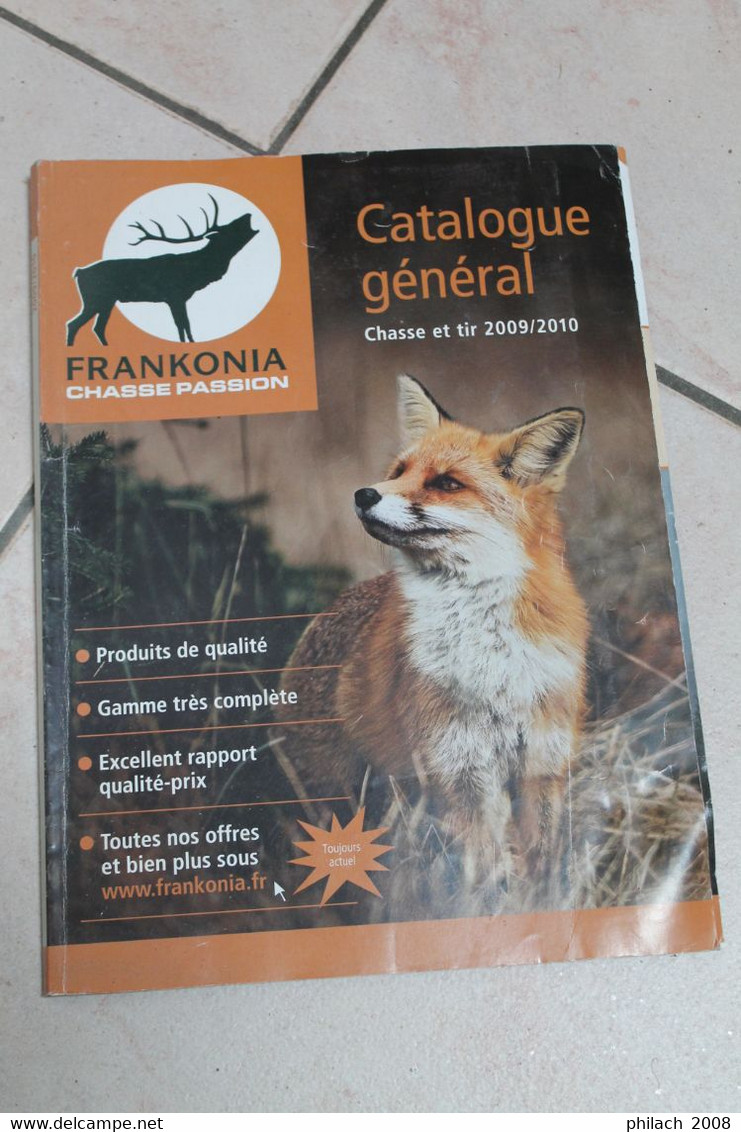 Catalogue Nemrod Frankonia Année 2009/2010 - Francia