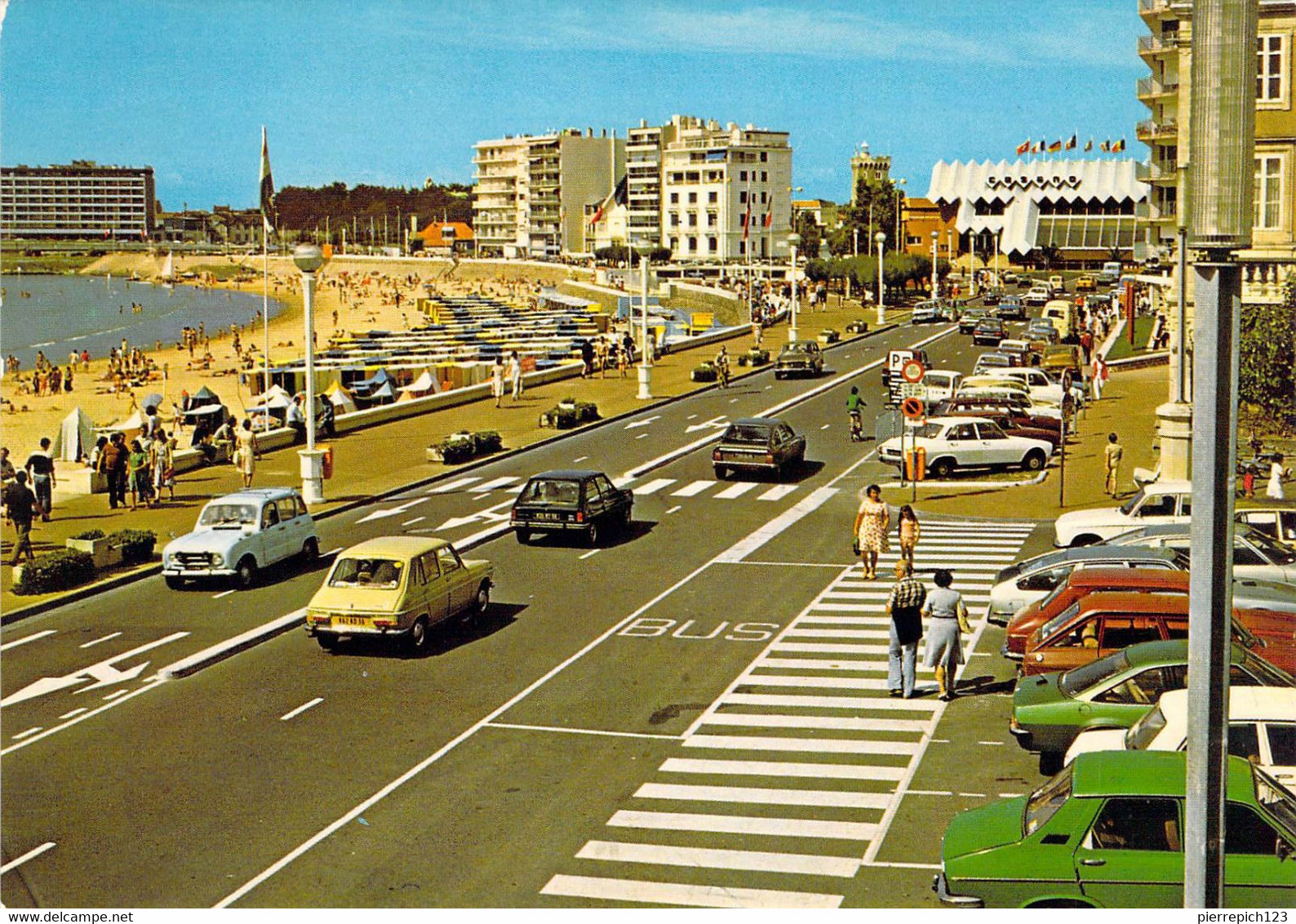 85 - Les Sables D'Olonne - Le Casino De La Plage - Le Remblai - Sables D'Olonne