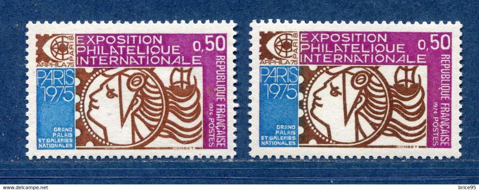 ⭐ France - Variété - YT N° 1783 - Couleurs - Pétouille - Neuf Sans Charnière - 1974 ⭐ - Nuevos