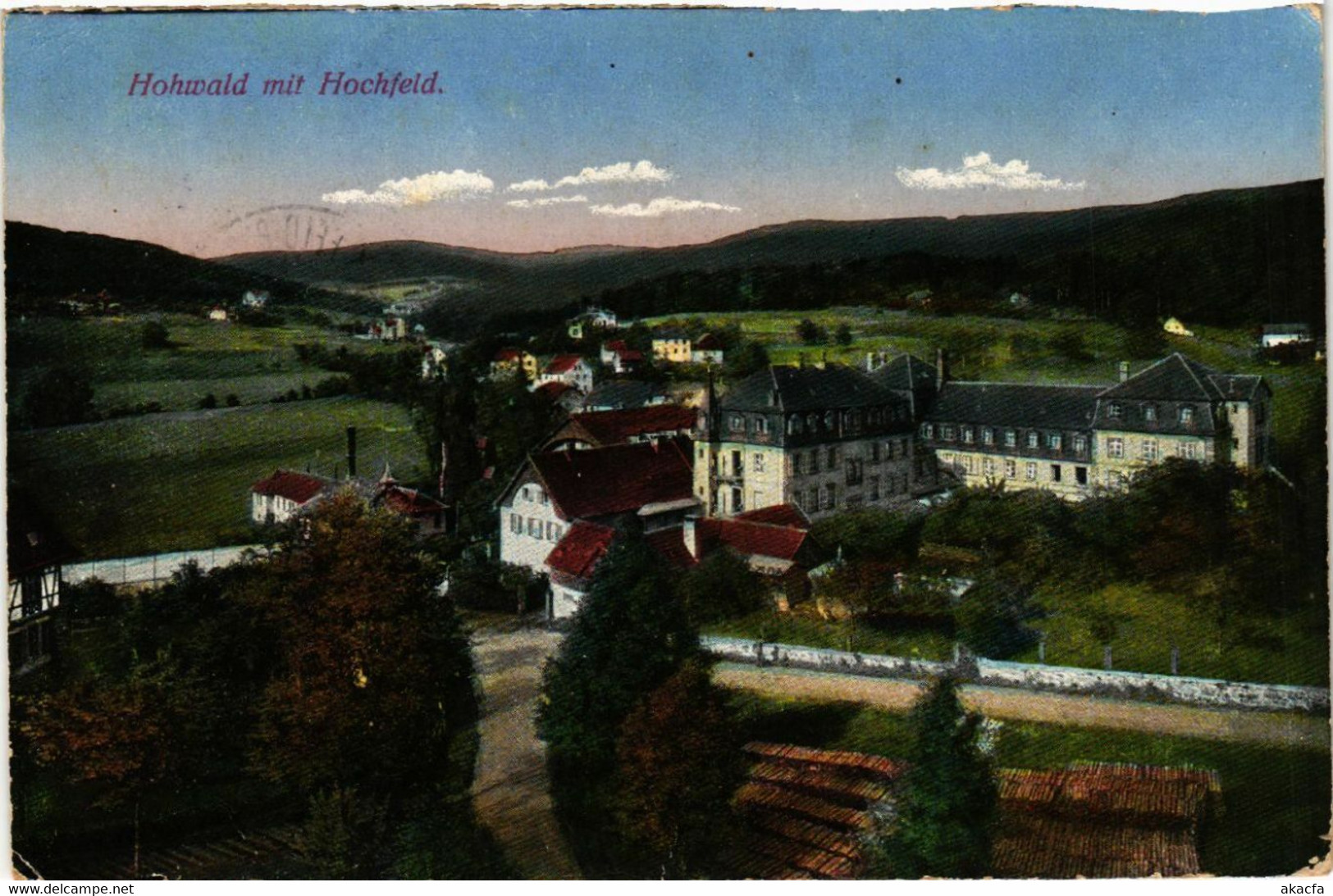 CPA AK Le HOHWALD - HOHWALD Mit HOCHFELD - Vue Générale (487952) - Hochfelden