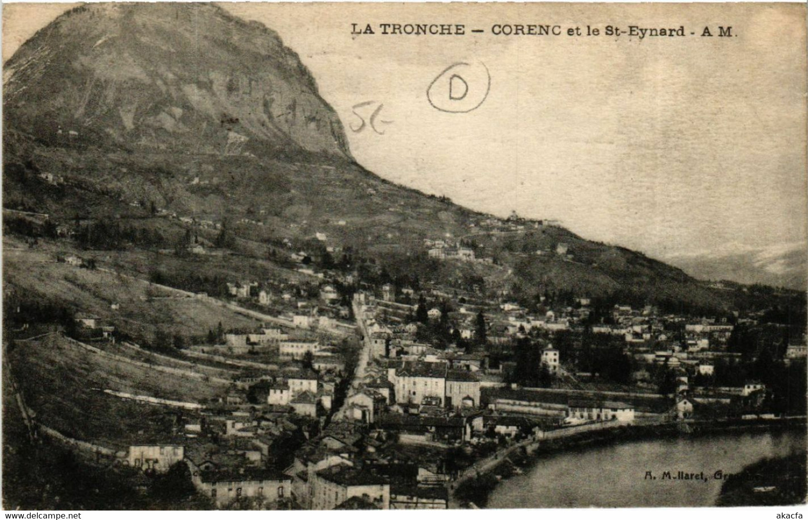 CPA La TRONCHE - CORENC - CORENC Et Le St-Eynard (489305) - La Tronche