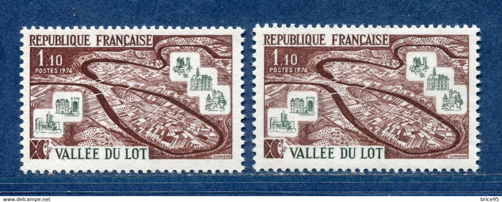 ⭐ France - Variété - YT N° 1807 - Couleurs - Pétouille - Neuf Sans Charnière - 1974 ⭐ - Ongebruikt