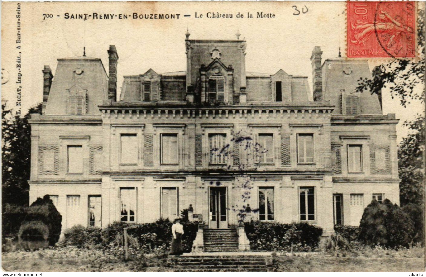 CPA AK St-RÉMY-en-BOUZEMONT Le Chateau De La Motte (490665) - Saint Remy En Bouzemont